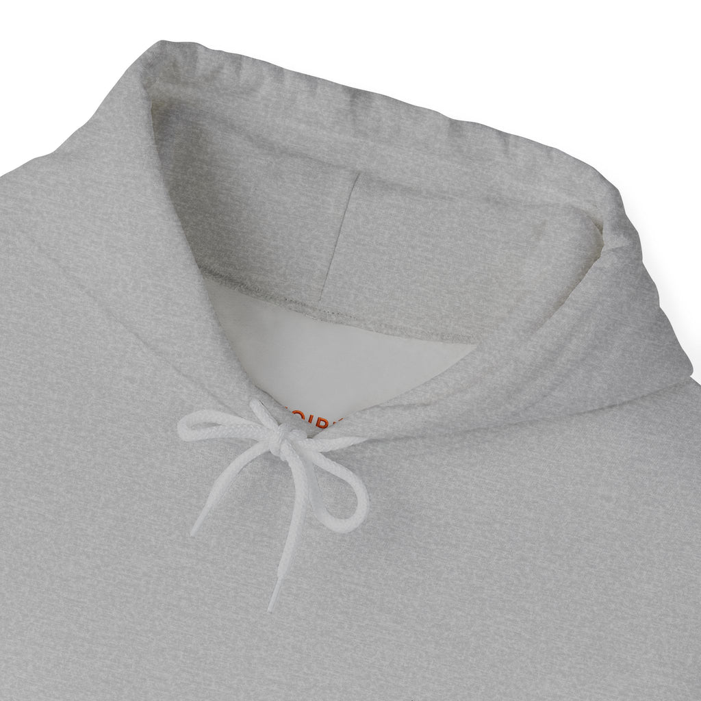 NOIRÉL Script Hoodie – Orange gesticktes Logo