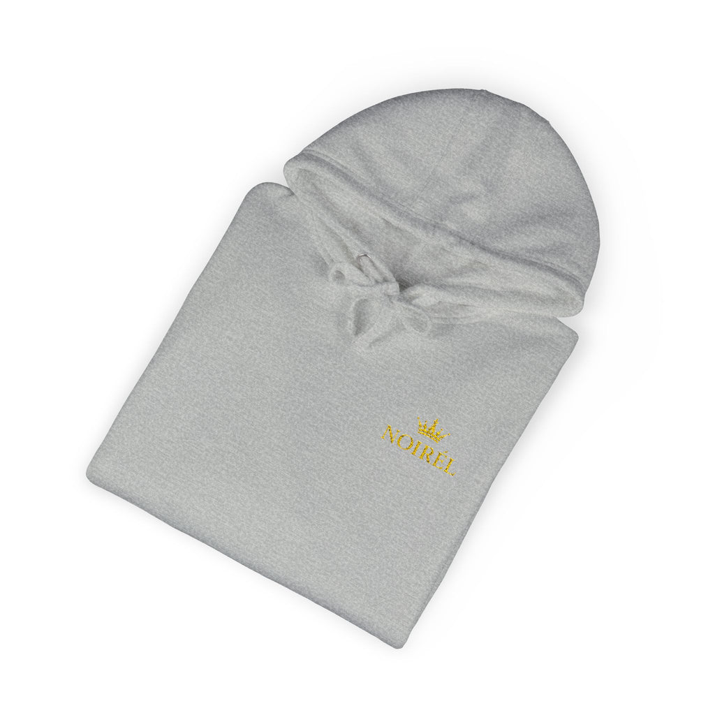 NOIRÉL Crown Royalty Hoodie – Black Fleece mit Gold Crest
