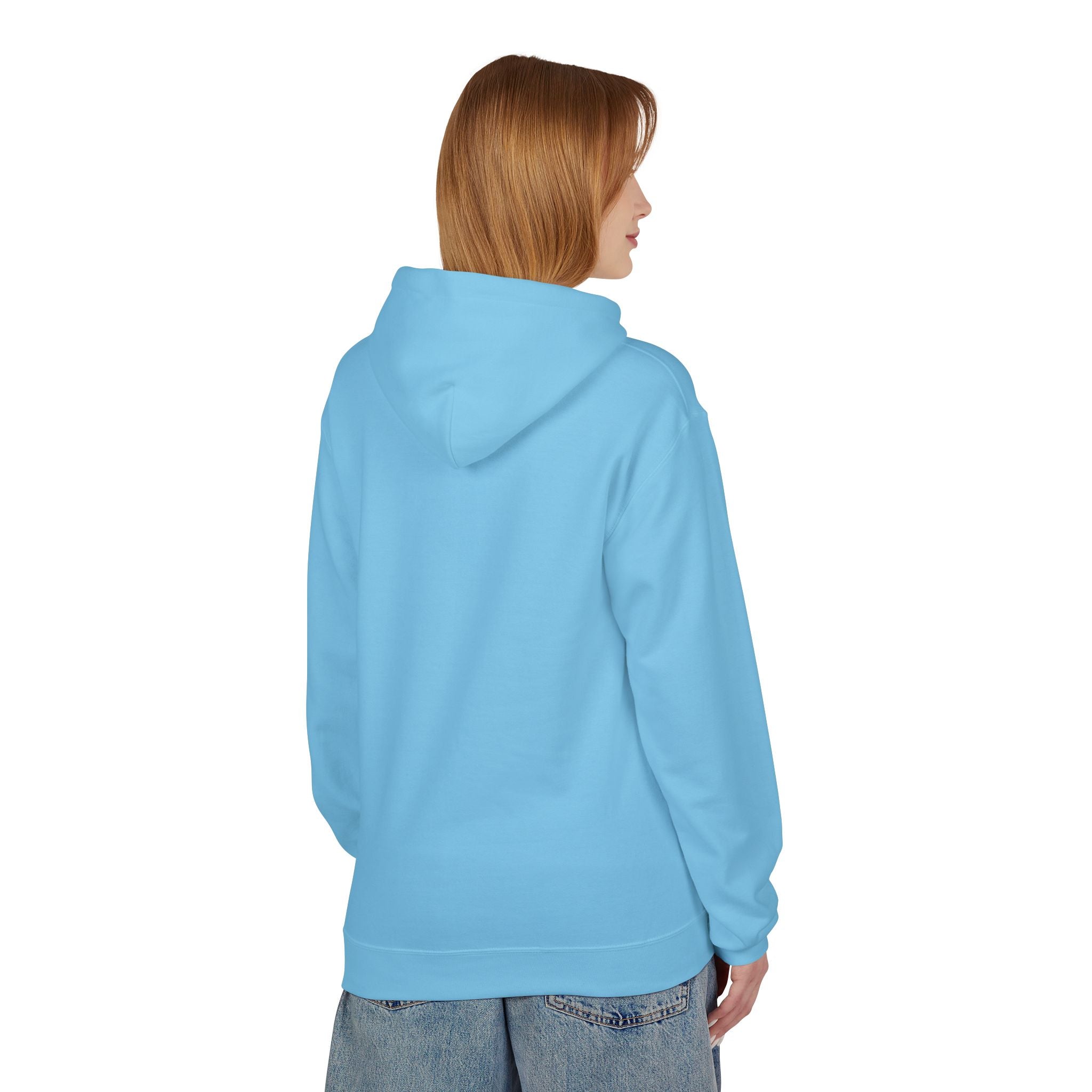 NOIREL Hoodie – white Script Print