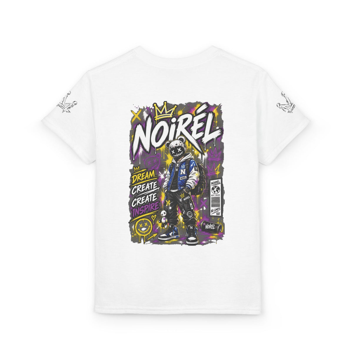 Noirel Kinder T-Shirt – Urban Skateboard Streetwear