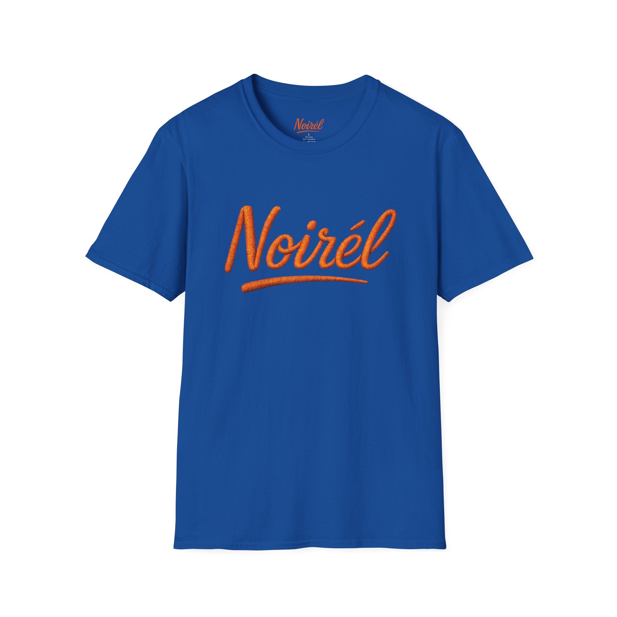 NOIRÉL T-Shirt – Orange Script Print