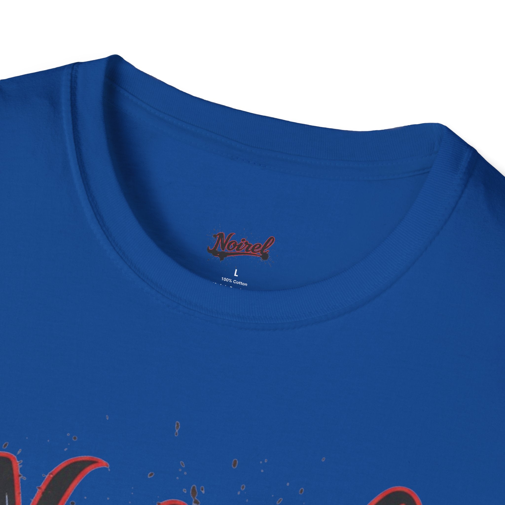 Noirel Script T-Shirt – Retro Brush Logo Tee
