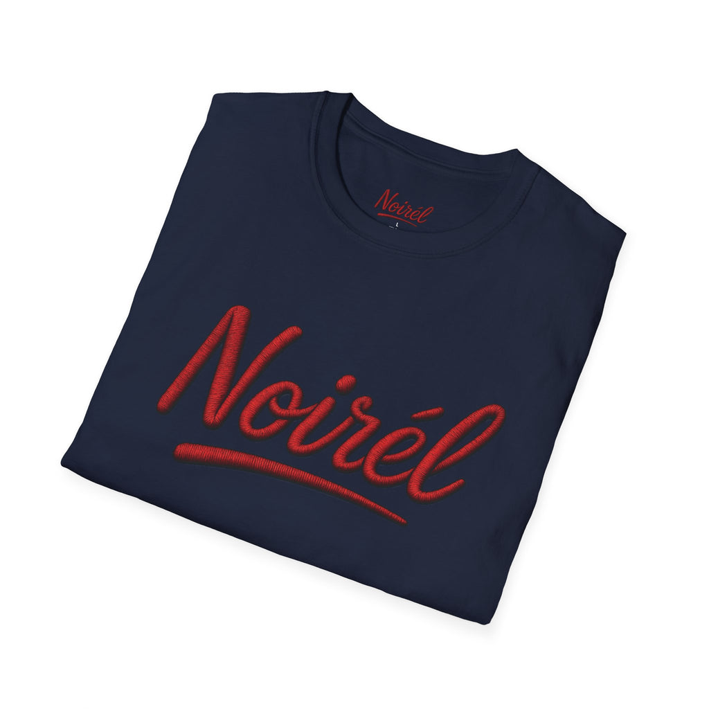 NOIRÉL T-Shirt – Red Script Print