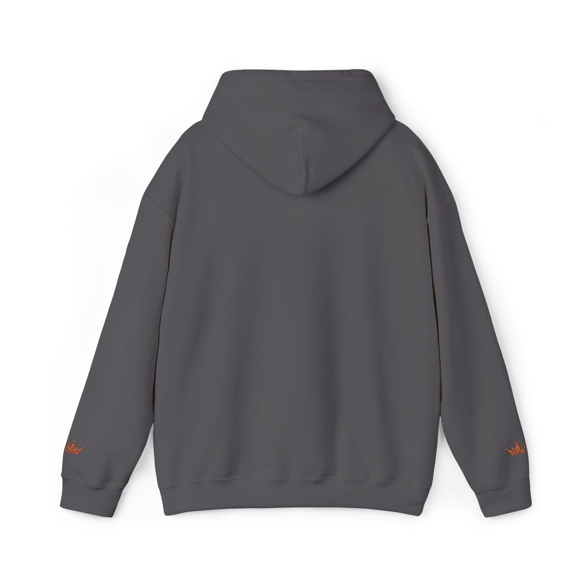 NOIRÉL Script Hoodie – Orange gesticktes Logo