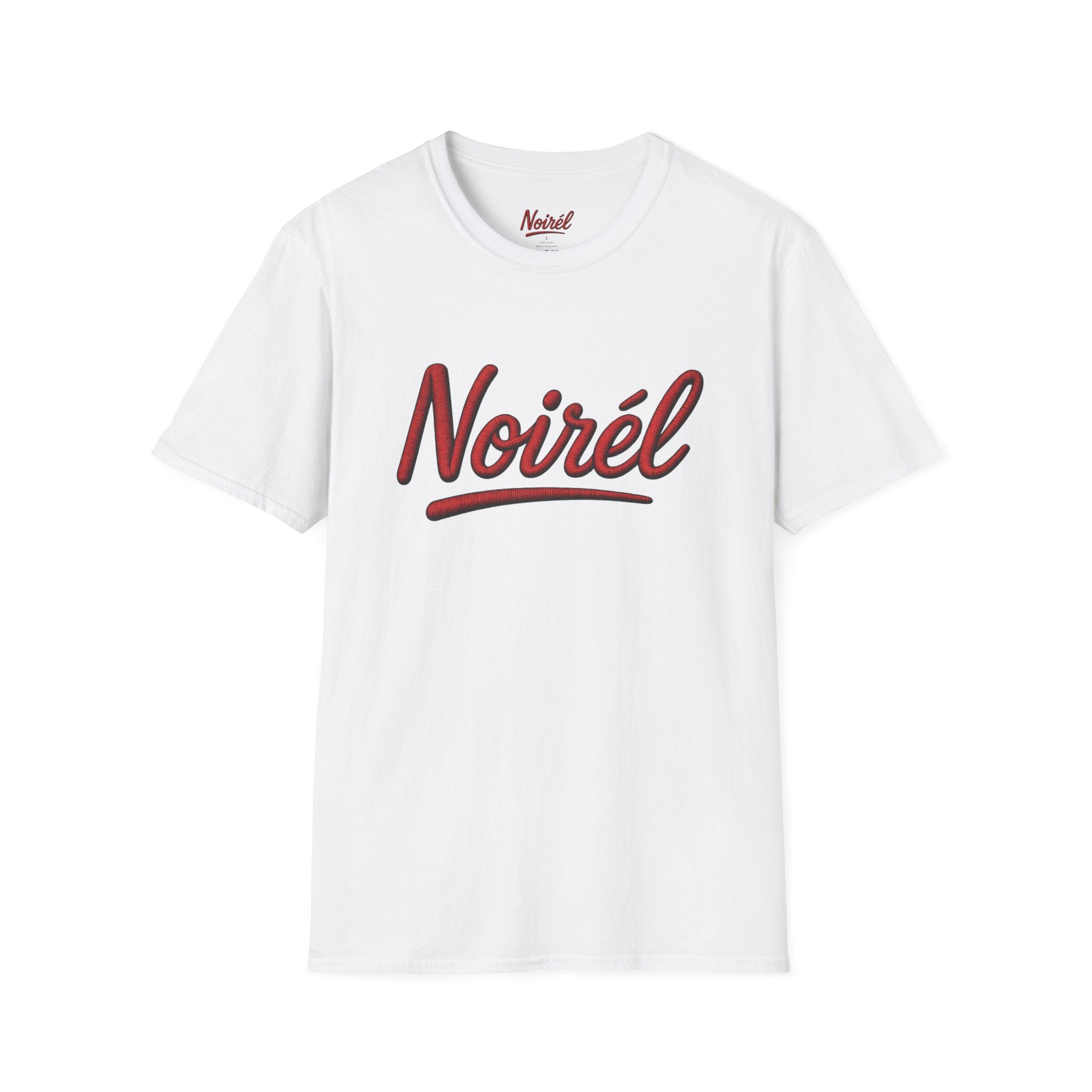 NOIRÉL T-Shirt – Red Script Print