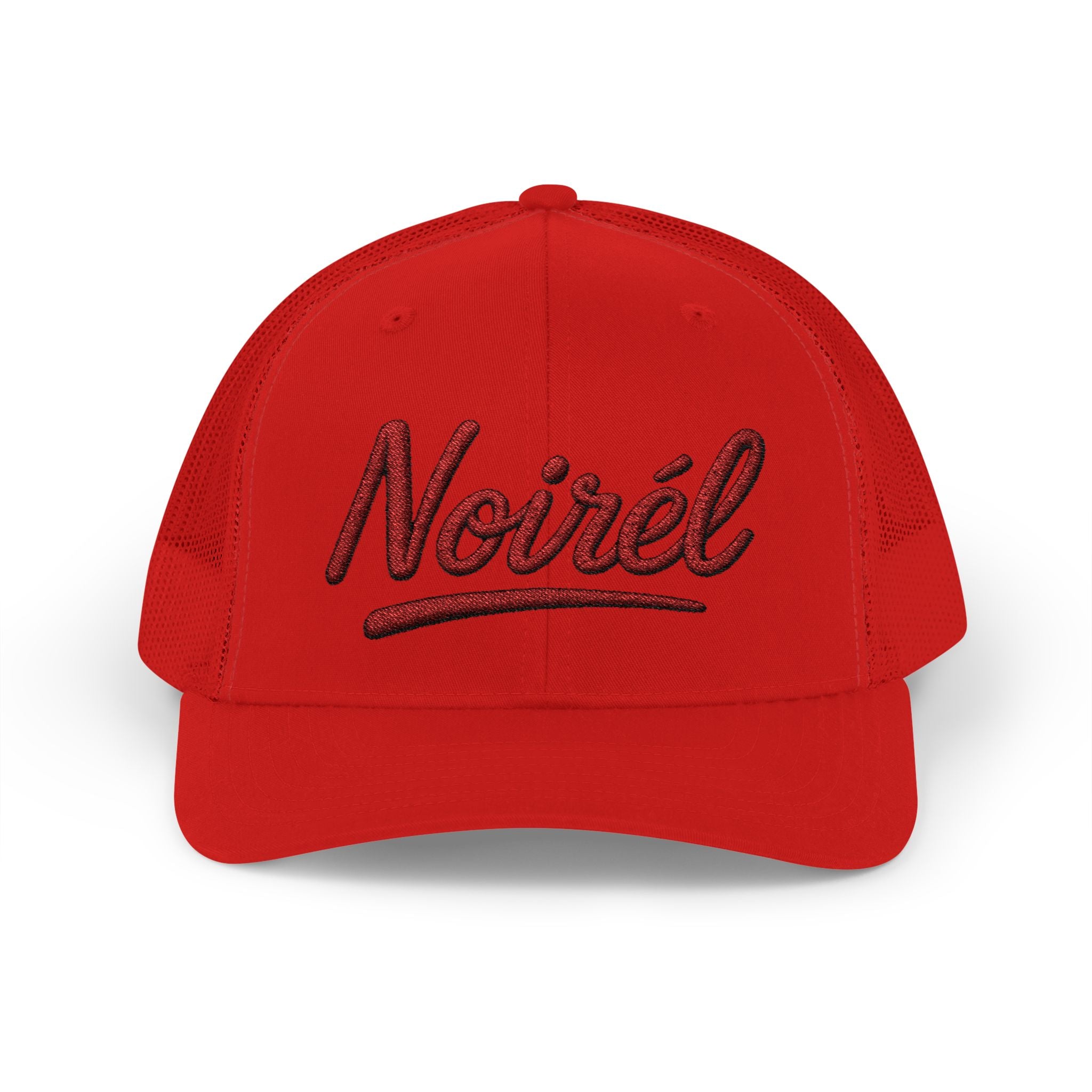 Noirél Embroidered Trucker Cap