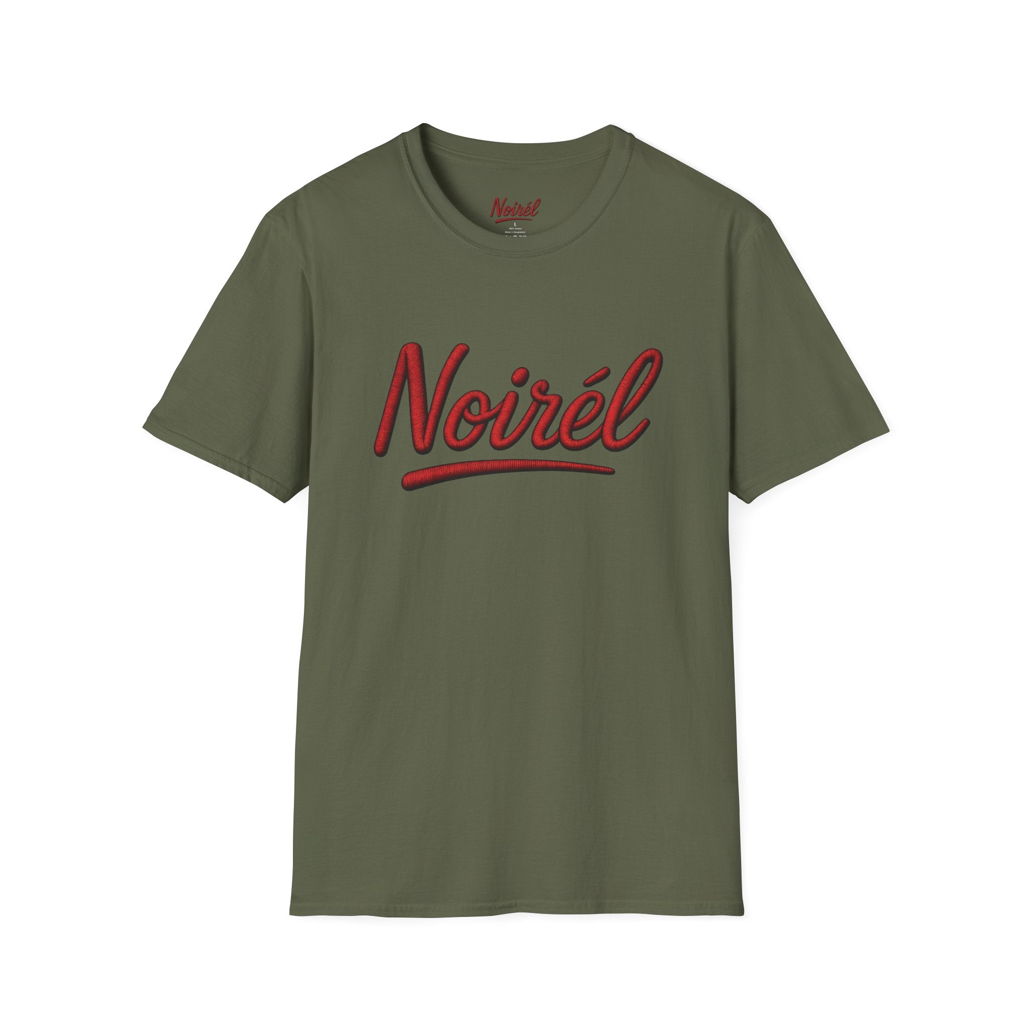 NOIRÉL T-Shirt – Red Script Print