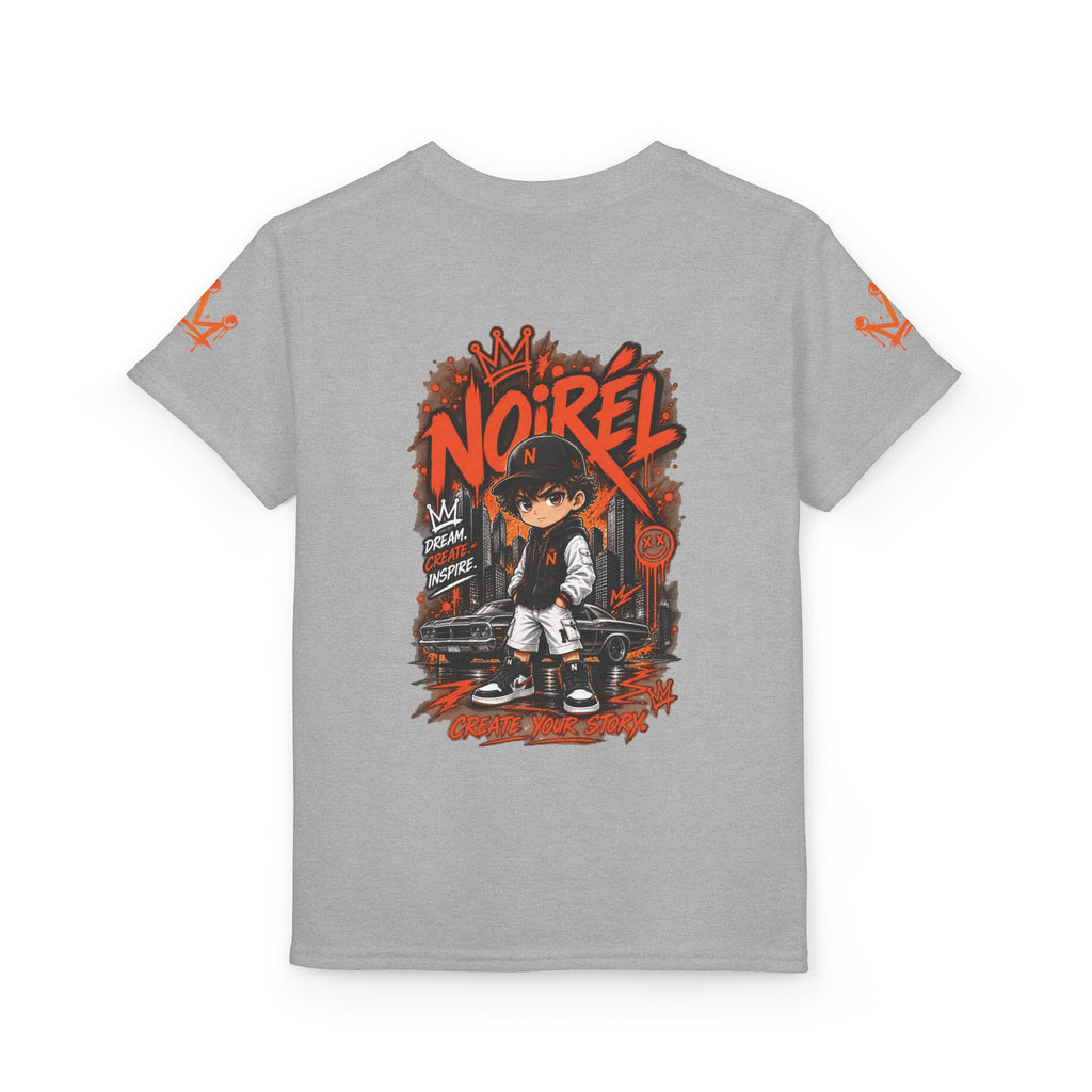 Noirel Kinder T-Shirt – Urban Graffiti Anime Tee