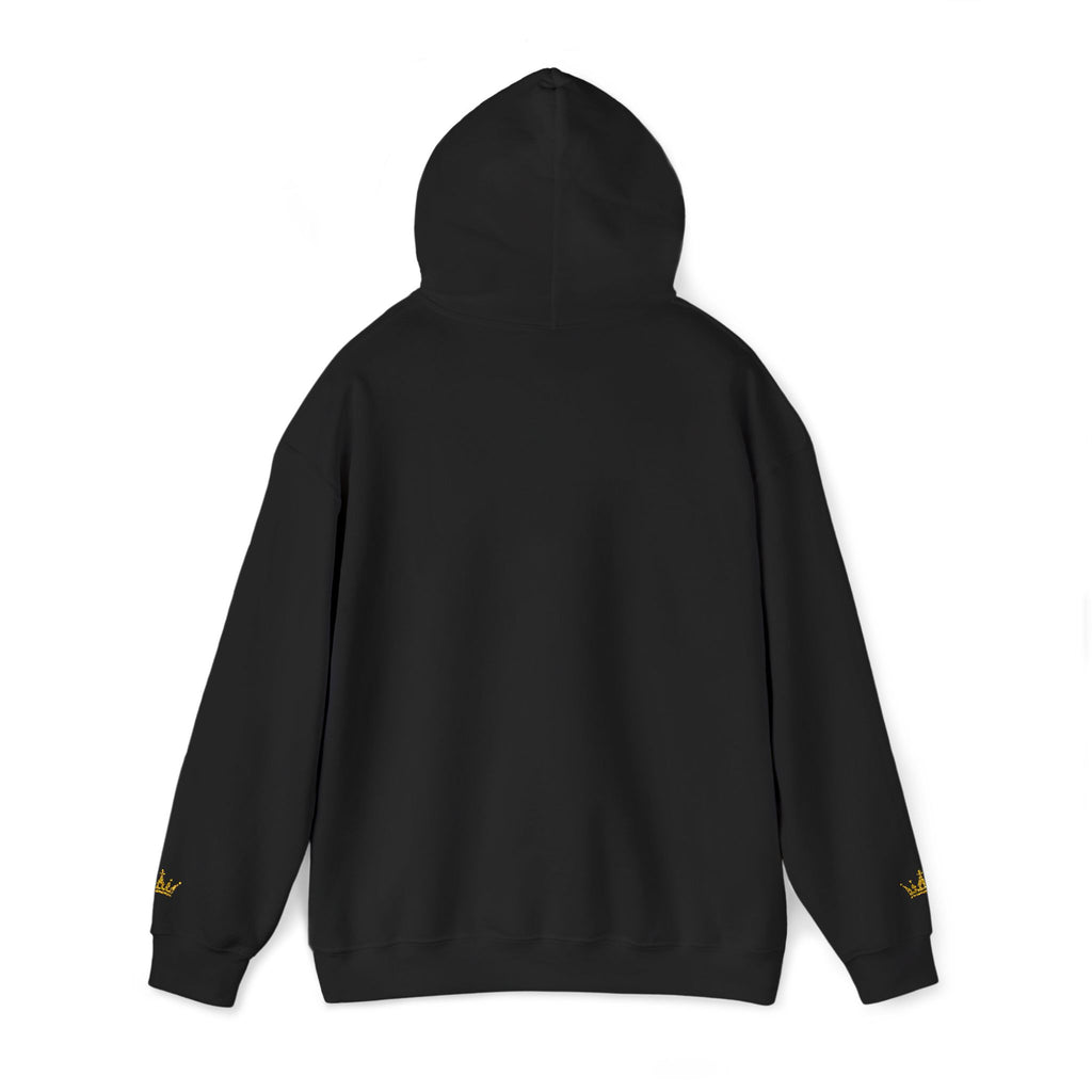 NOIRÉL Script Hoodie – Gold gesticktes Logo