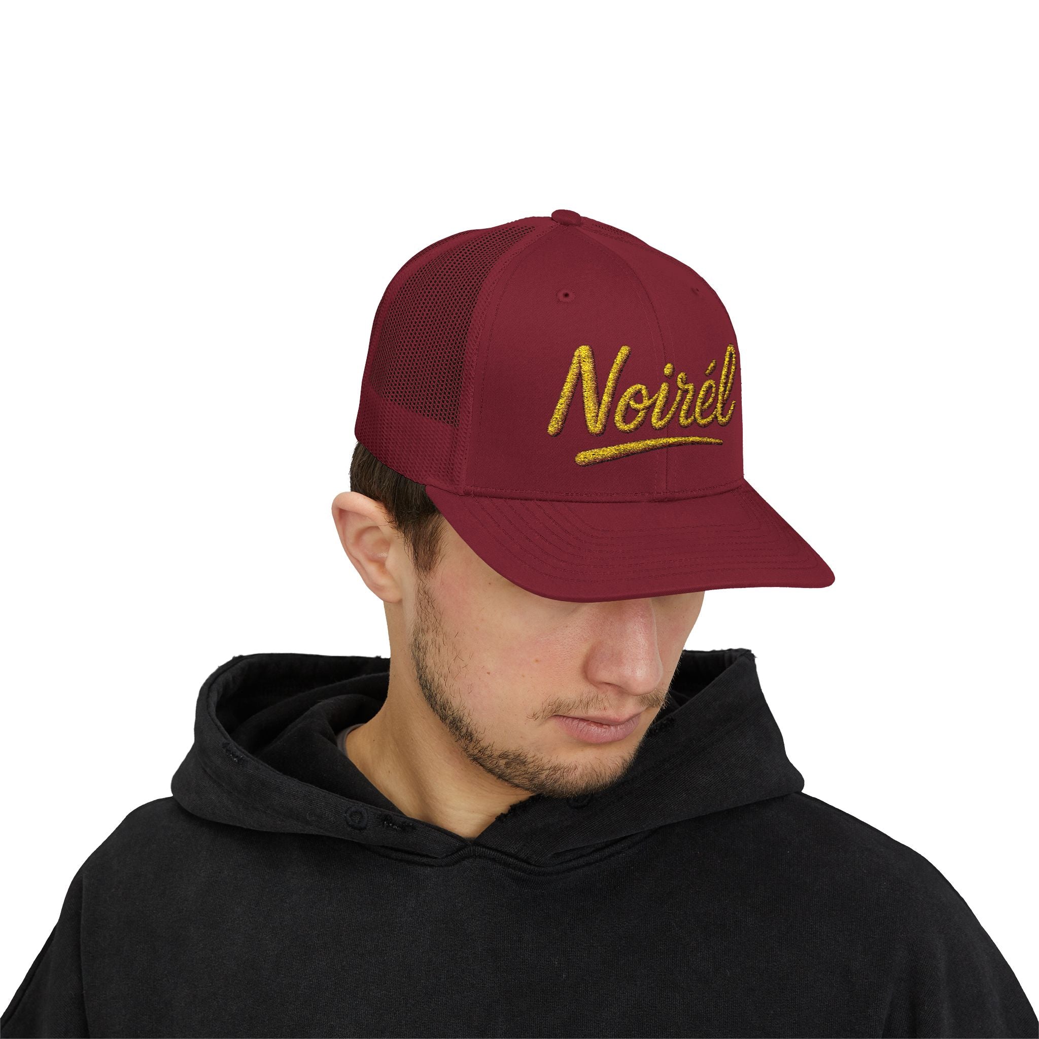 Noirél Glitter Script Snapback 