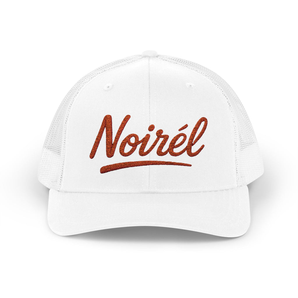 NOIRÉL Trucker Cap – Orange Script