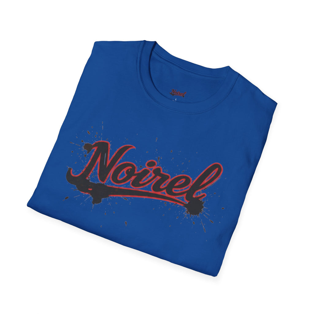 Noirel Script T-Shirt – Retro Brush Logo Tee