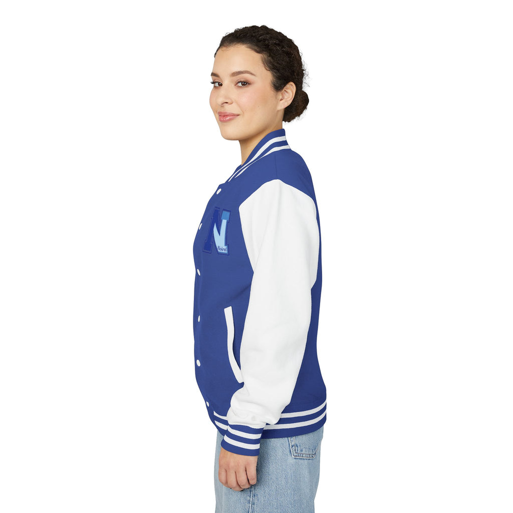 NOIRÉL Varsity Jacket – Blue White