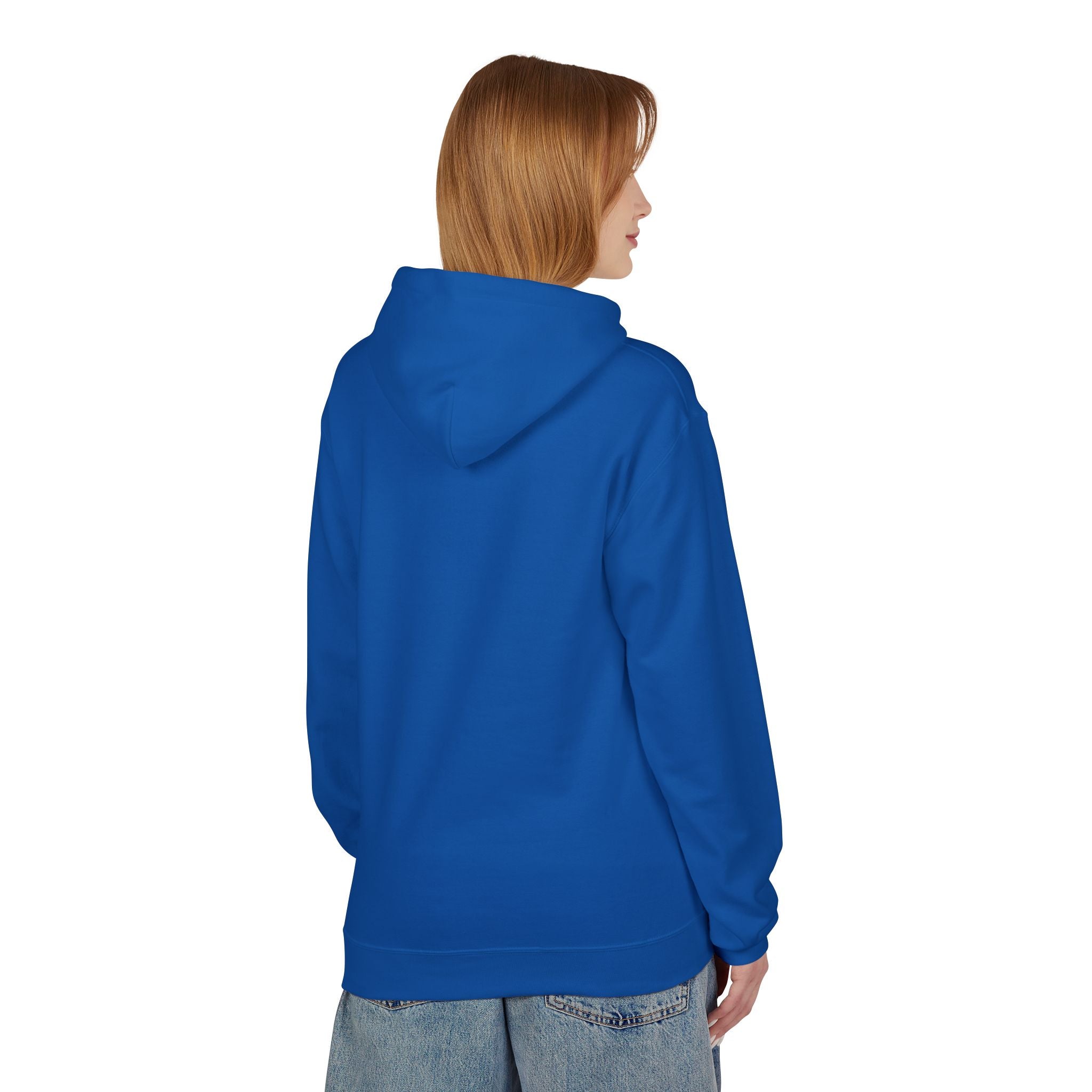 NOIREL Hoodie – white Script Print