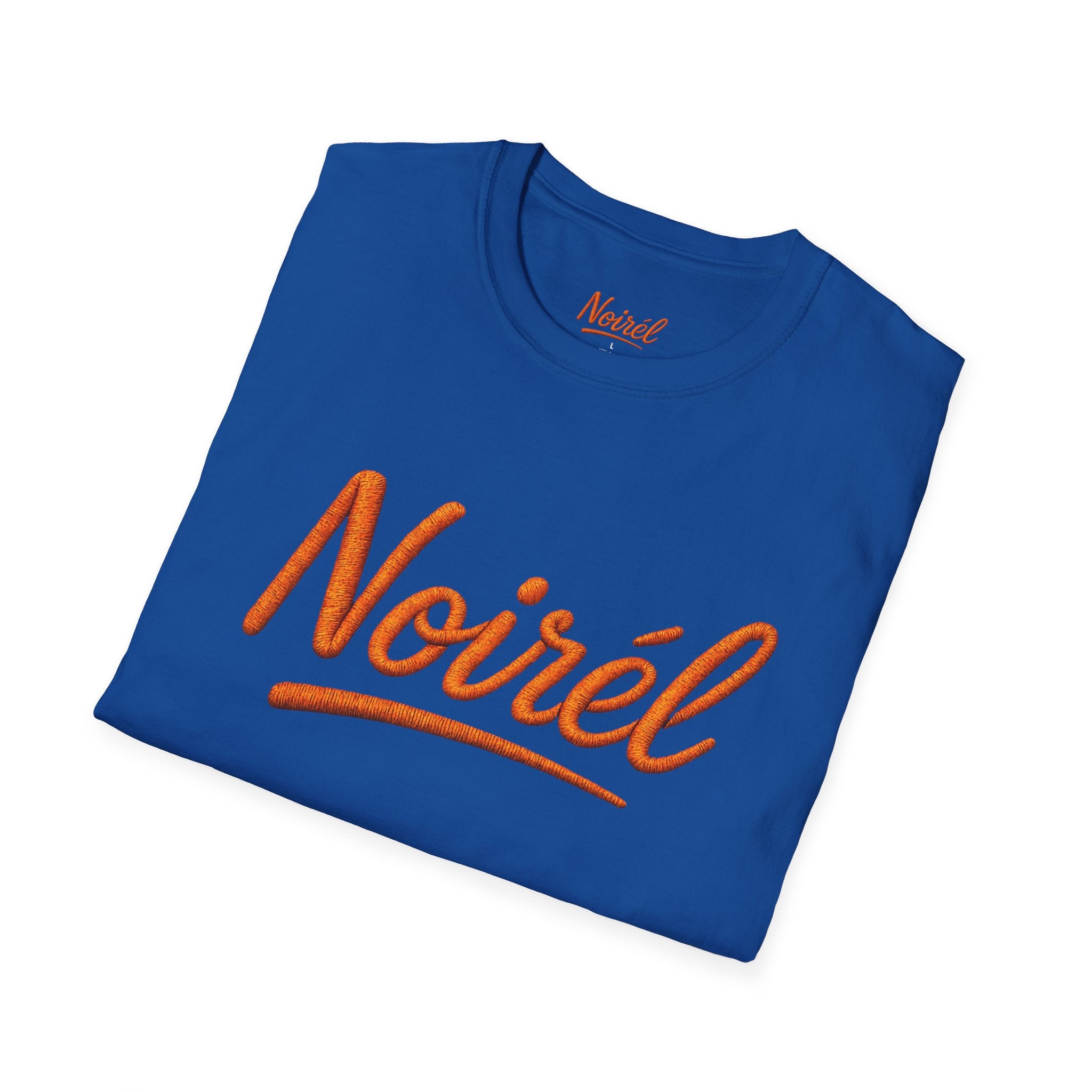 NOIRÉL T-Shirt – Orange Script Print