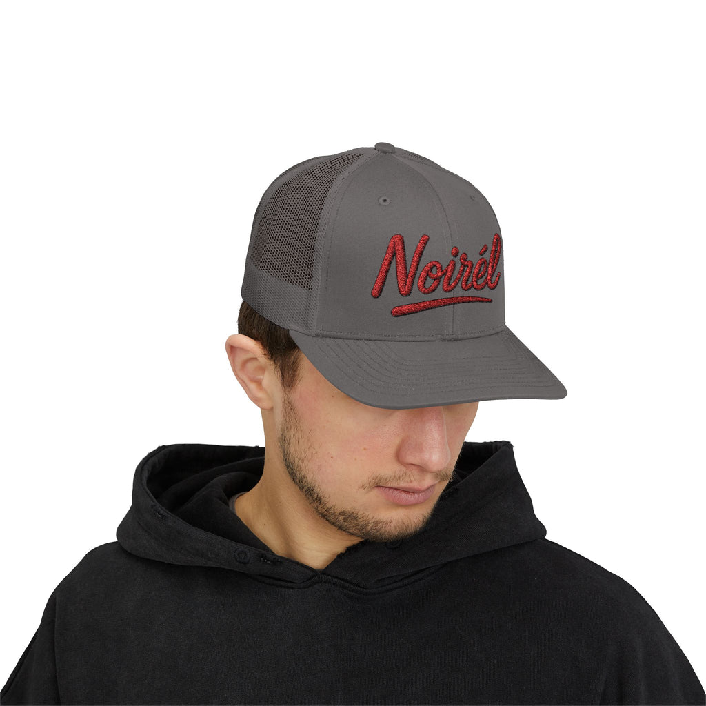 Noirél Embroidered Trucker Cap 