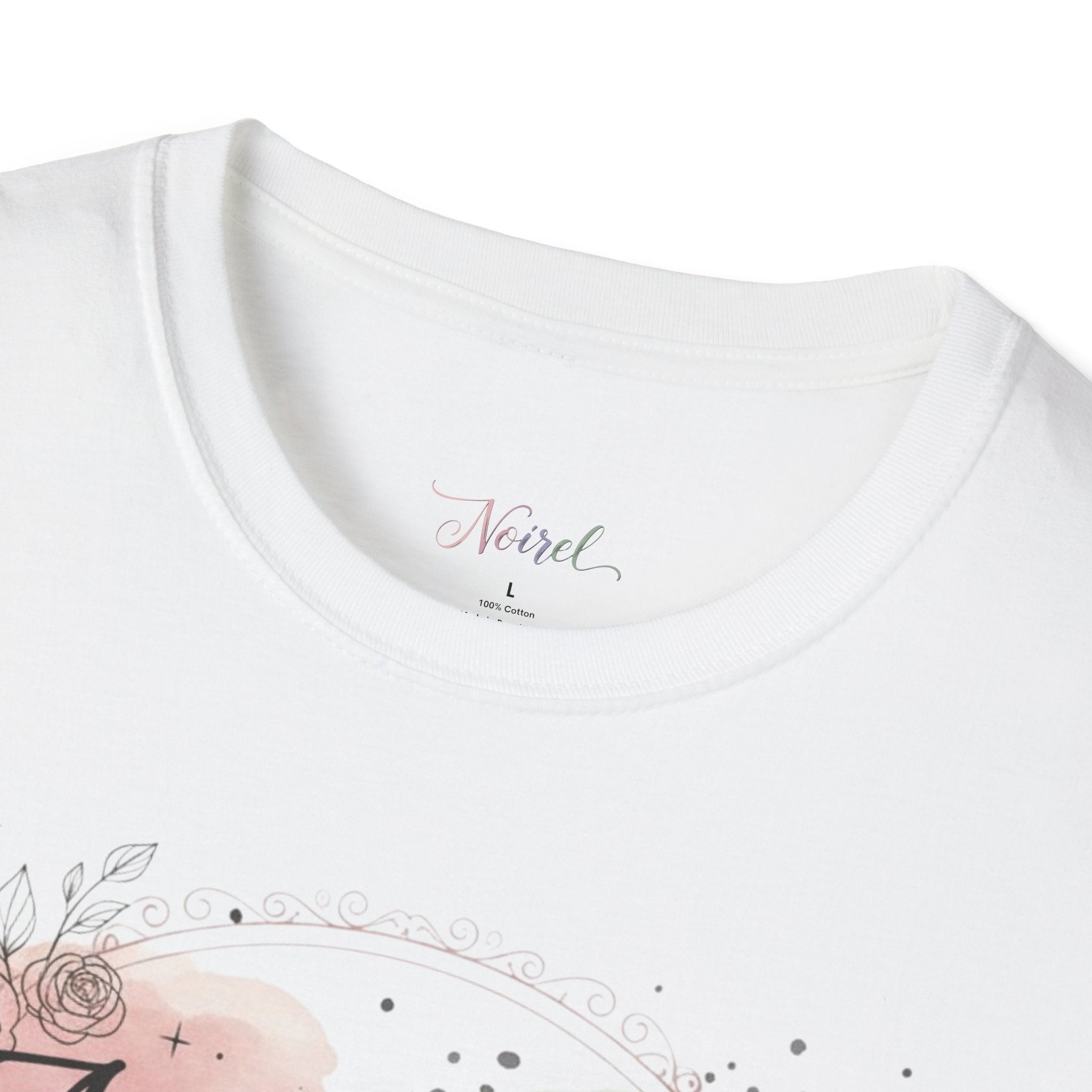 NOIRÉL T-Shirt – Aquarell Script