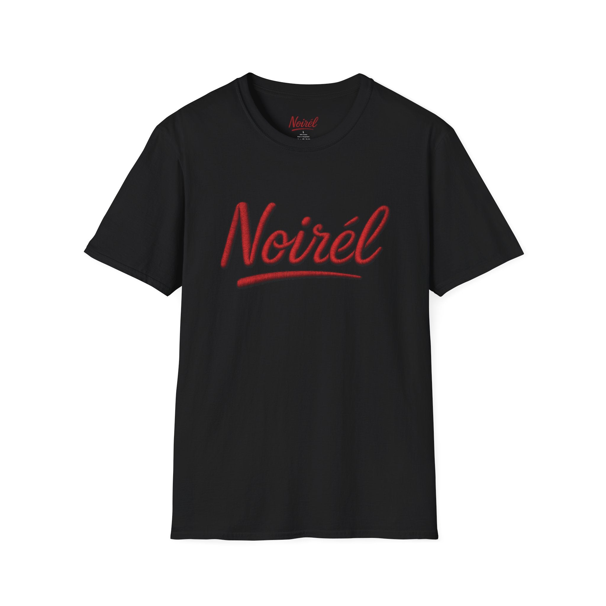NOIRÉL T-Shirt – Red Script Print