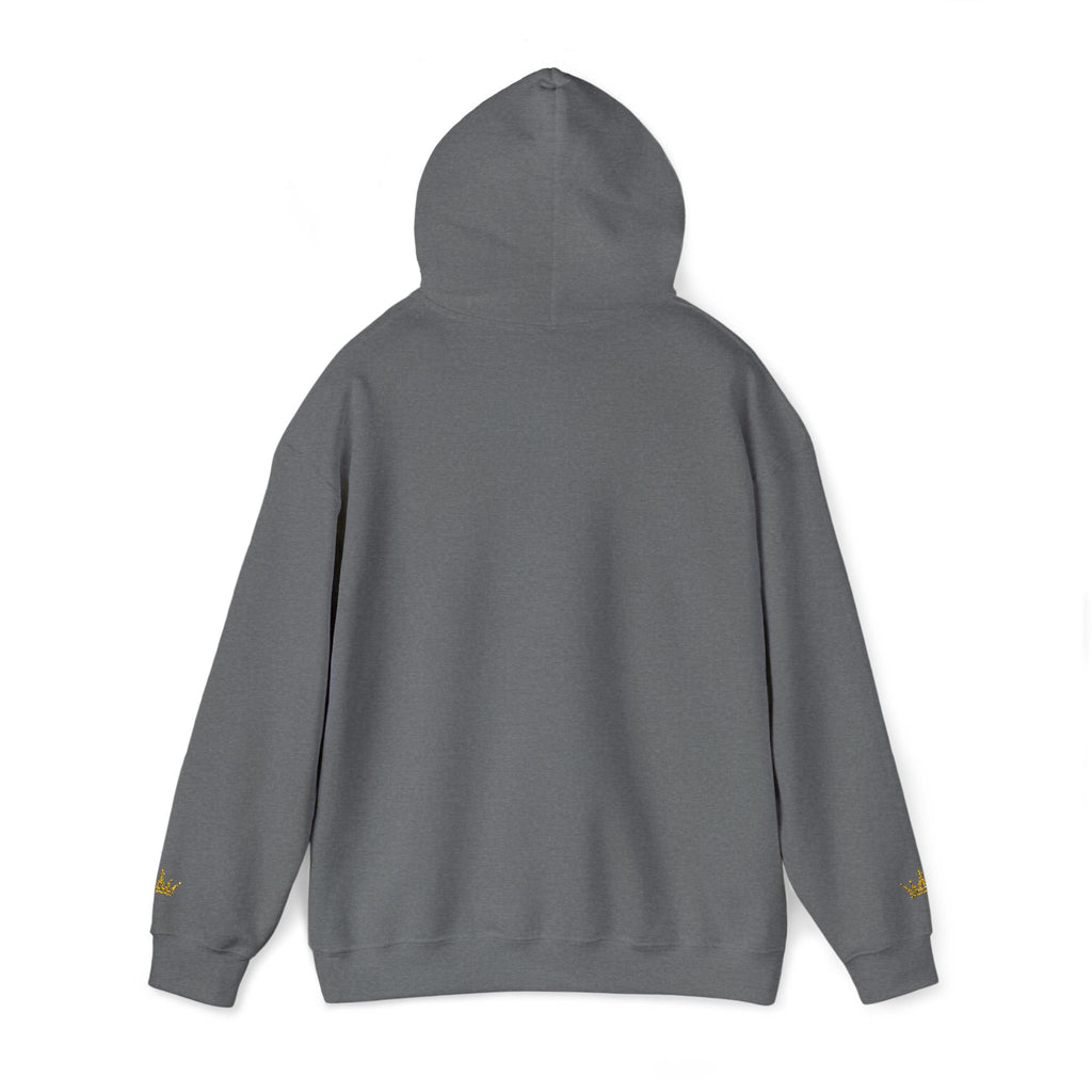 NOIRÉL Script Hoodie – Gold gesticktes Logo