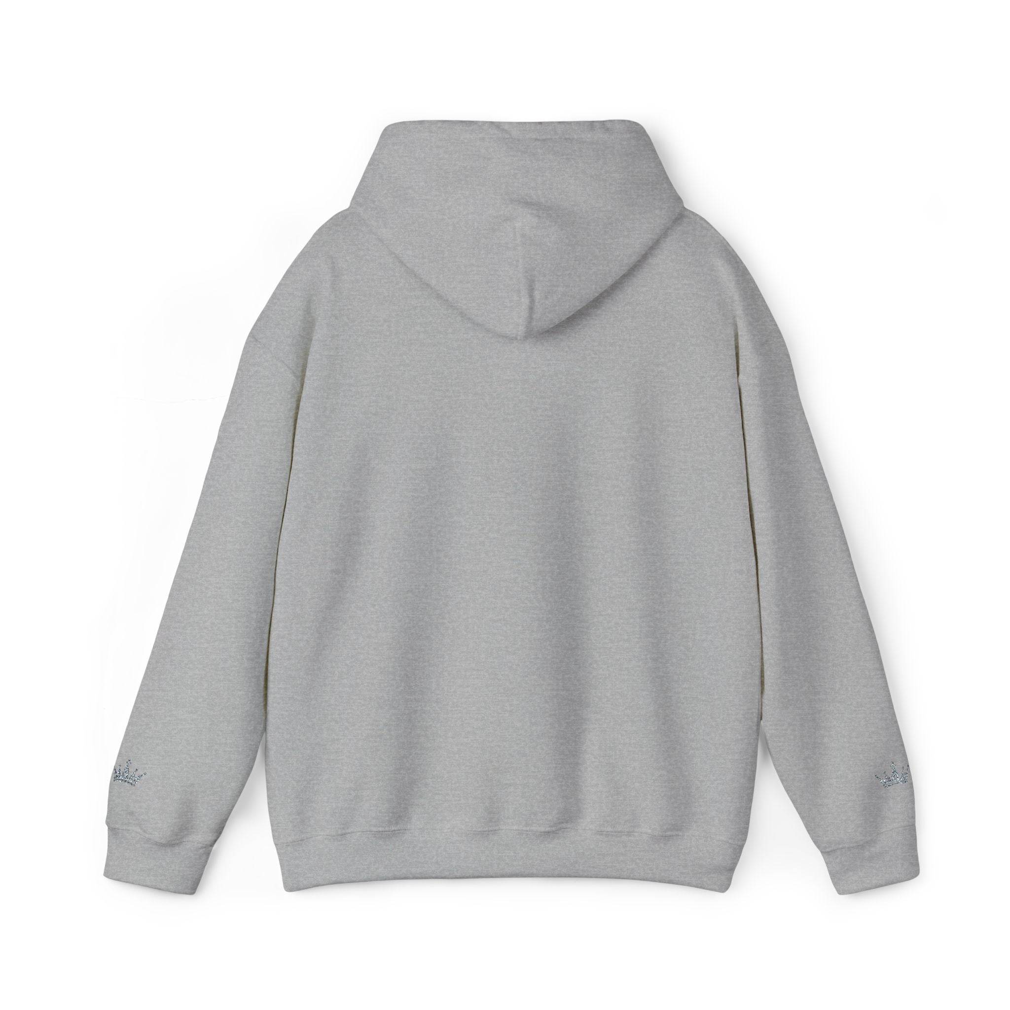 NOIRÉL Script Hoodie – Hellblau gesticktes Logo