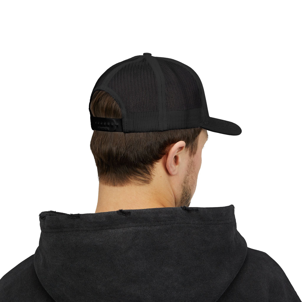 NOIRÉL Trucker Cap – Light Blue Script