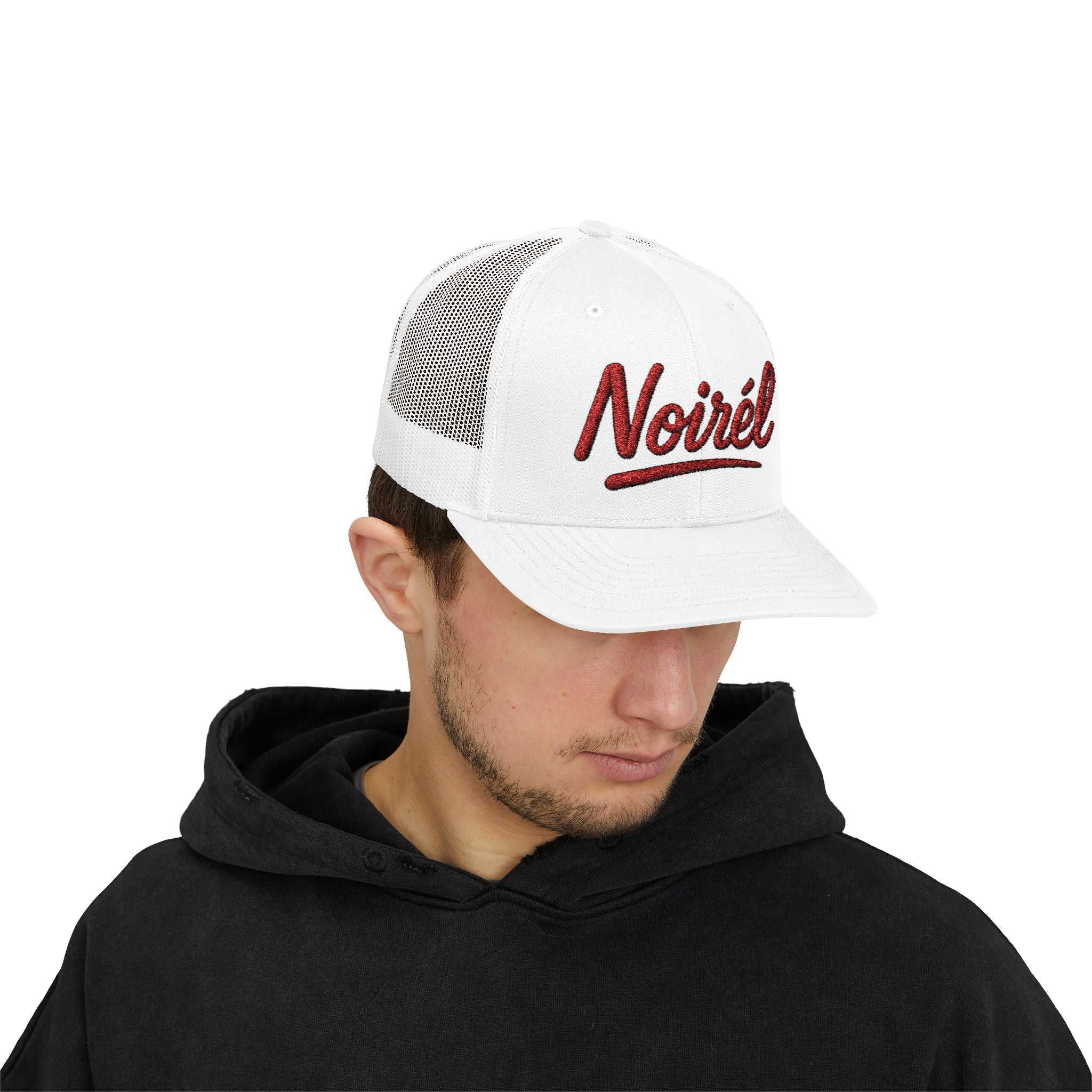 Noirél Embroidered Trucker Cap
