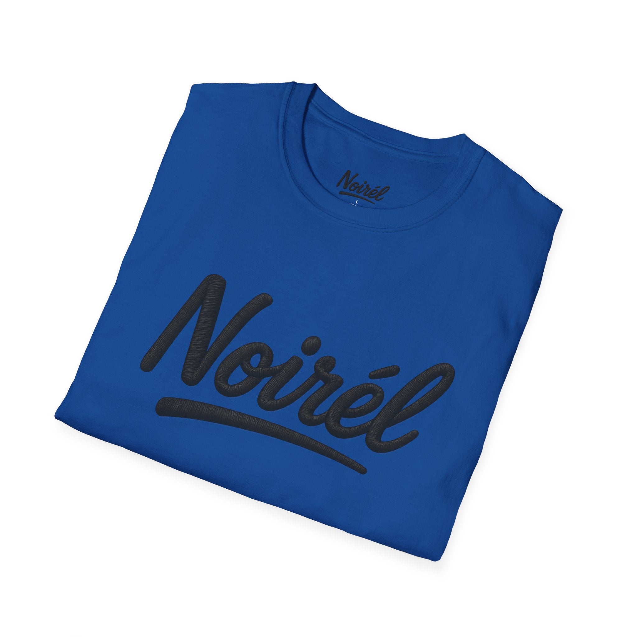 NOIRÉL T-Shirt – Black Script Print