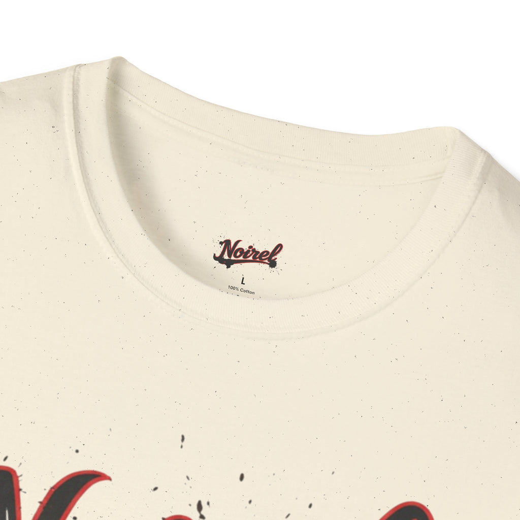 Noirel Script T-Shirt – Retro Brush Logo Tee