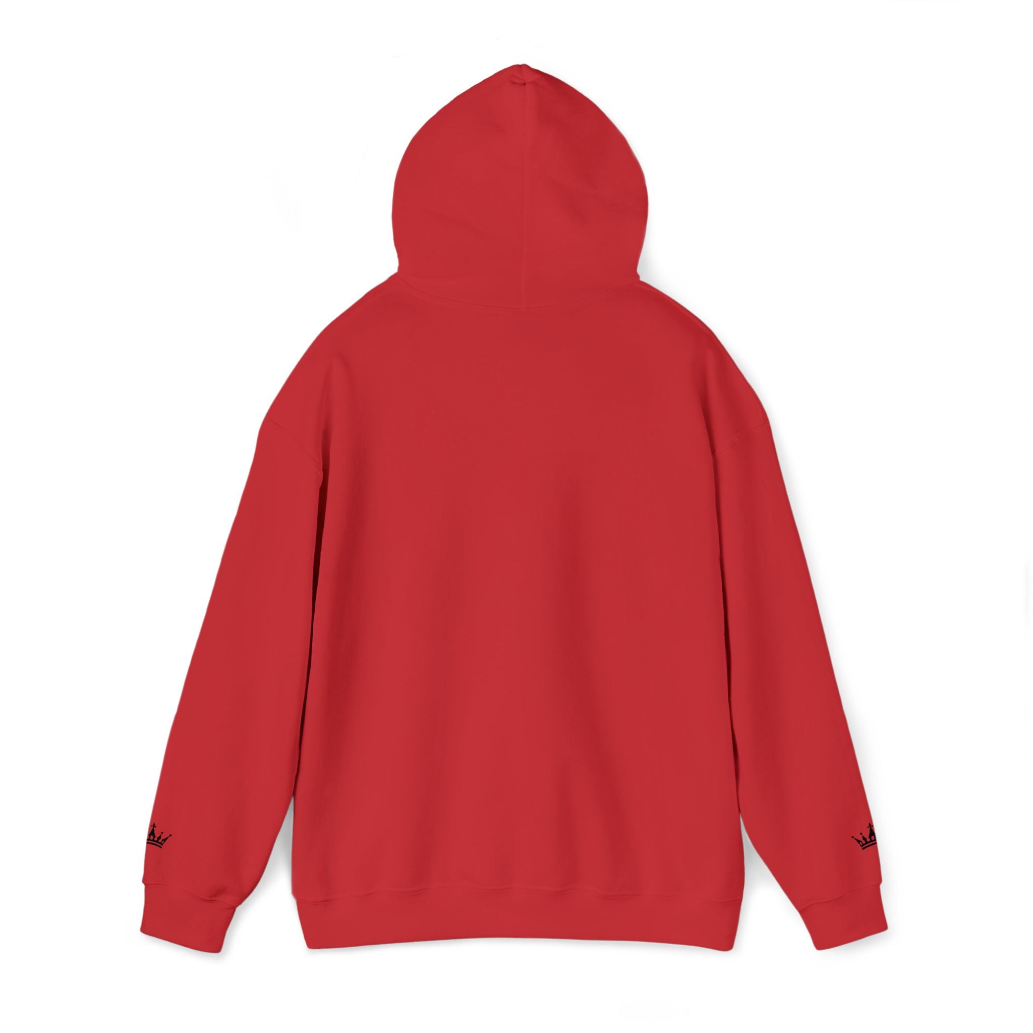 NOIRÉL Script Hoodie – Schwarz gesticktes Logo