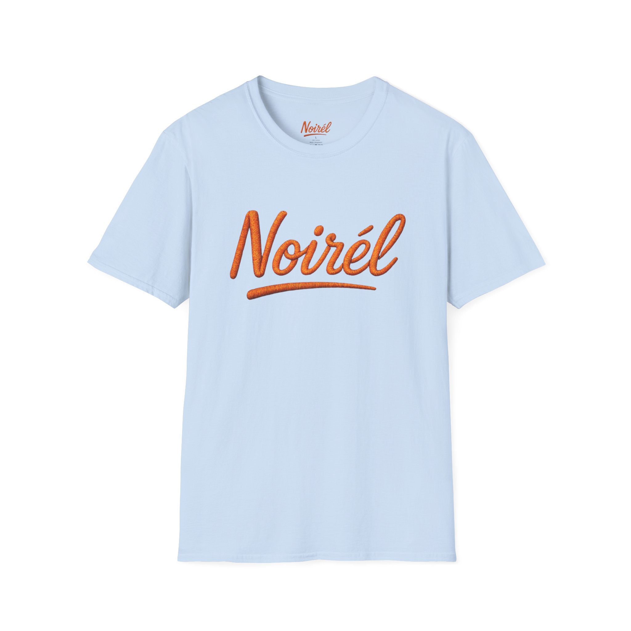 NOIRÉL T-Shirt – Orange Script Print