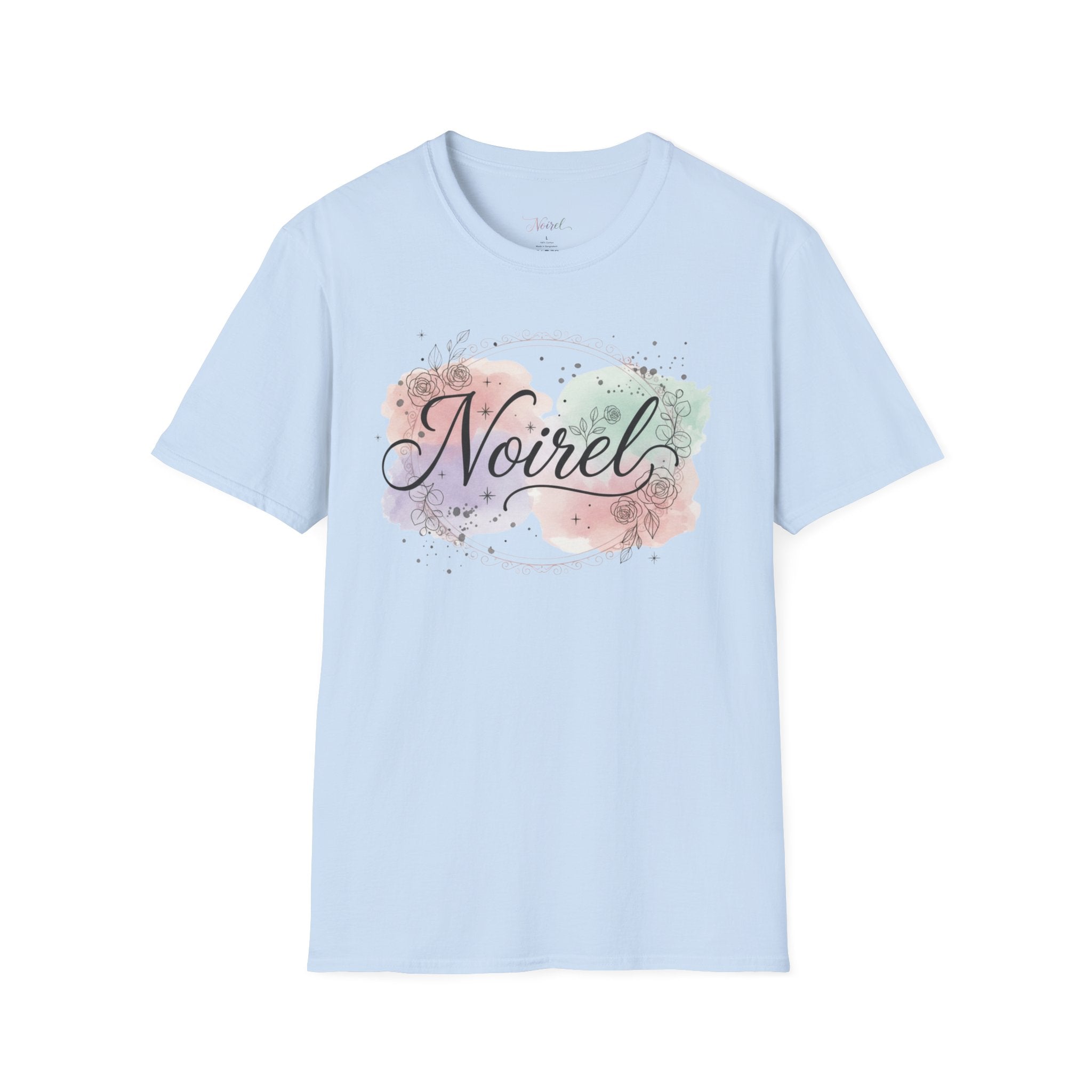 NOIRÉL T-Shirt – Aquarell Script