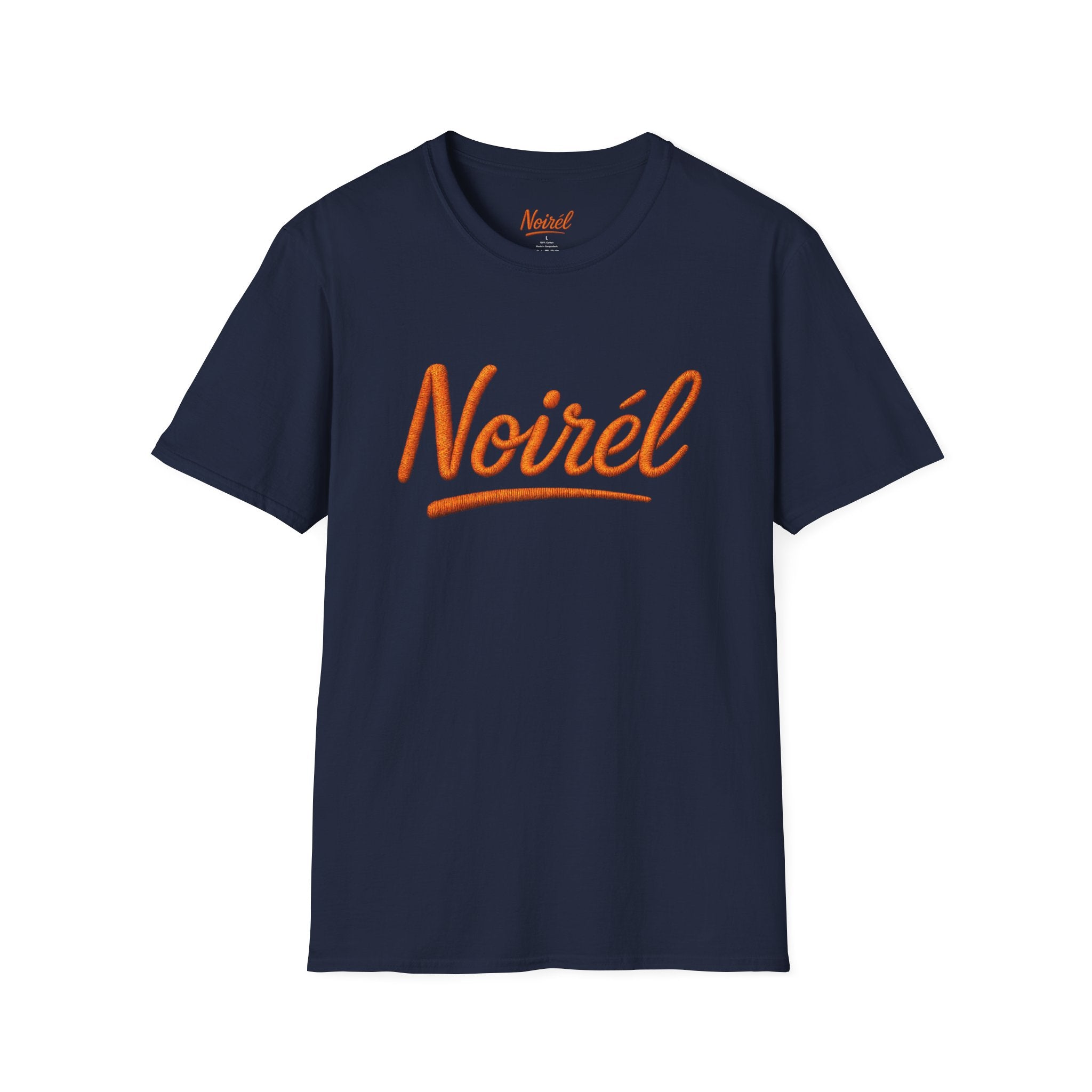 NOIRÉL T-Shirt – Orange Script Print