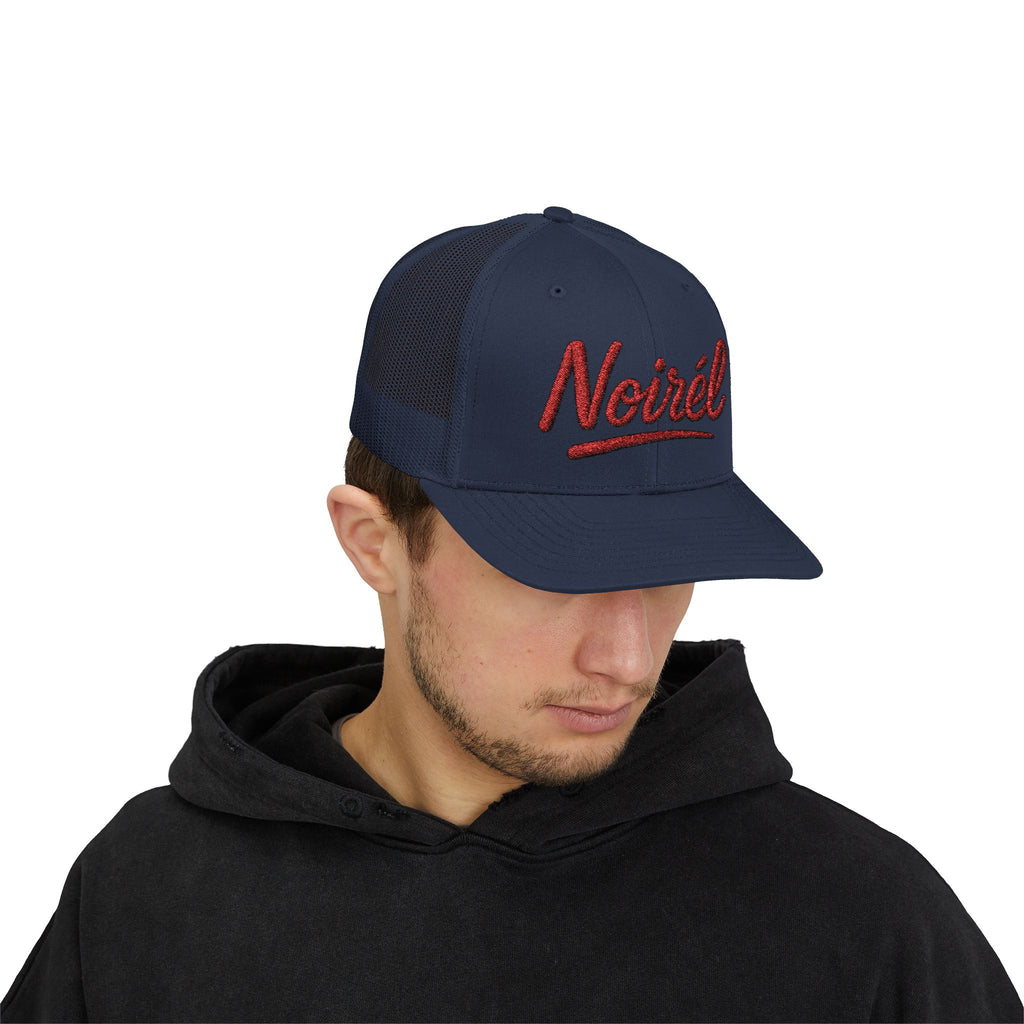 Noirél Embroidered Trucker Cap 