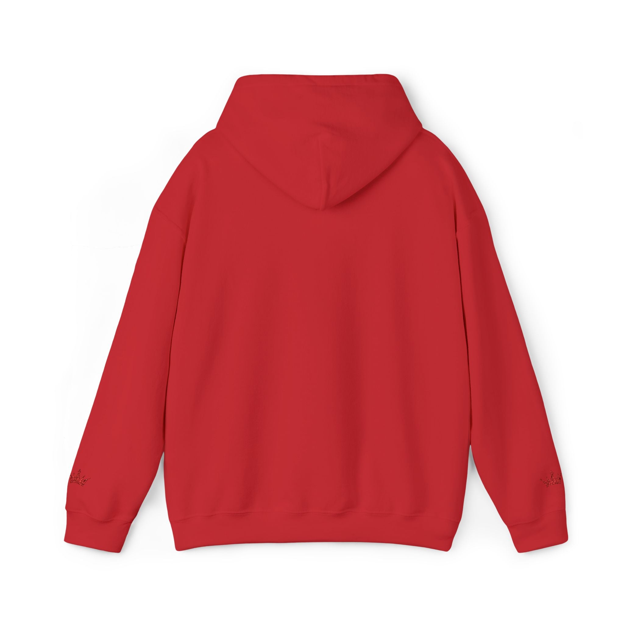 NOIRÉL Script Hoodie – Rot gesticktes Logo