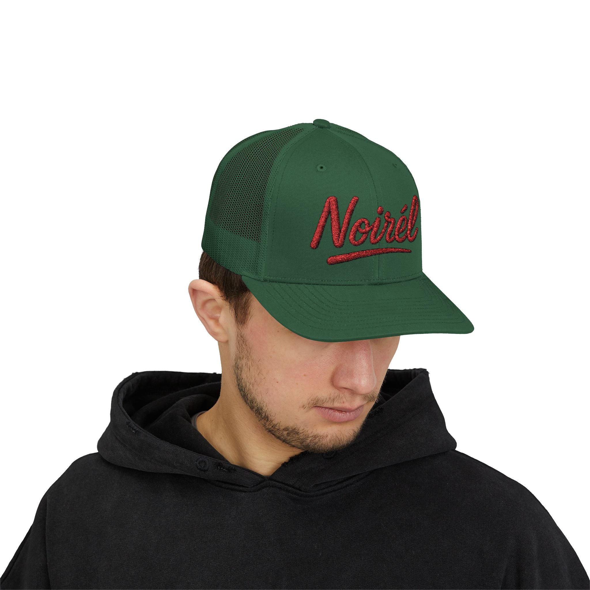 Noirél Embroidered Trucker Cap 