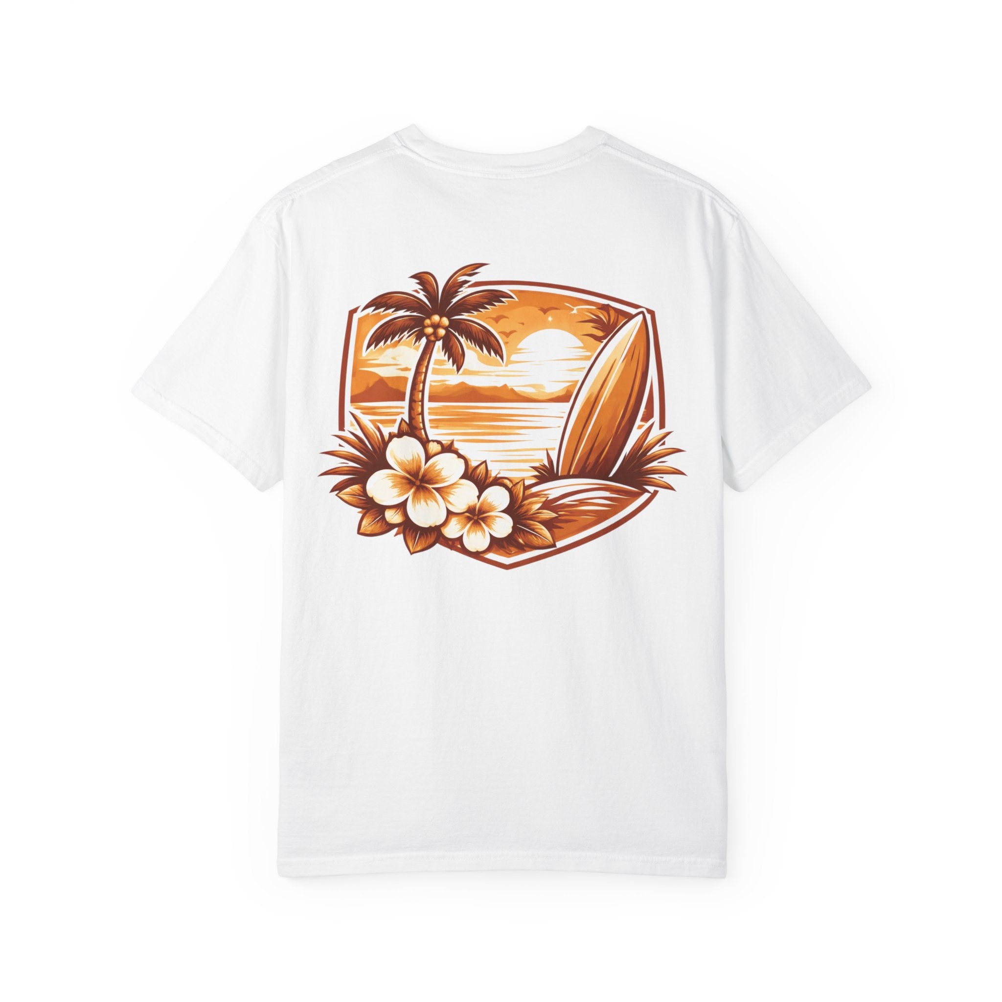 NOIRÉL T-Shirt – Script Front & Sunset Back Print