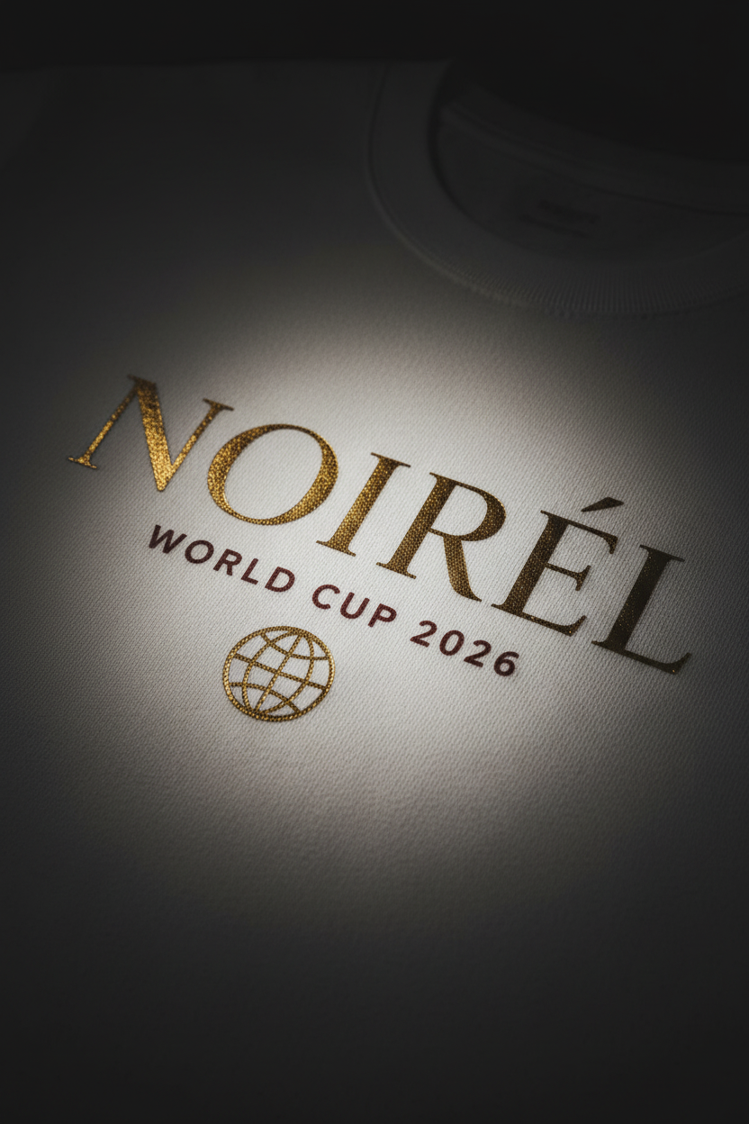 NOIRÉL WM Cap – Detail Gold Stickerei Nahaufnahme